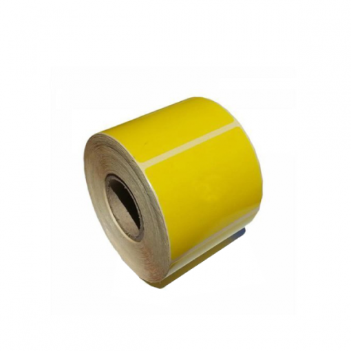 Etichete Termice Adezive Galben 32 x 25 mm, 1500 bucati / rola