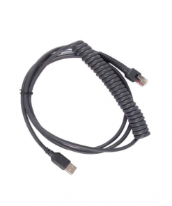 Cablu conectare USB spiralat 2,8m pentru Motorola Symbol LS1203, LS2208, LI2208
