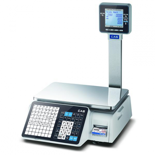 Cantar cu Etichetare CAS CL3000 15P, cu Brat, 6/15KG