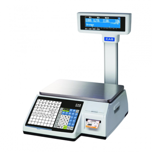 Cantar cu Etichetare CAS CL5200 15P, cu Brat, 6/15KG