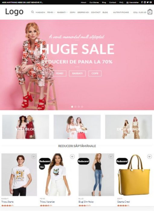 Creare Magazin Online