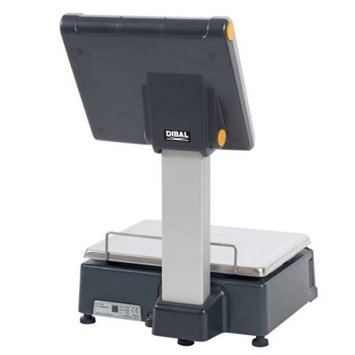 Cantar cu Etichetare Dibal D-955-F,  Self Service , Display Touchscreen, 6/15 kg - imagine 3