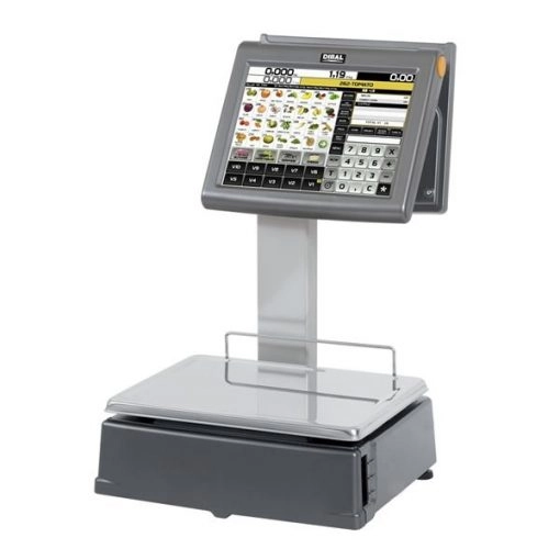 Cantar cu Etichetare Dibal D-955-F,  Self Service , Display Touchscreen, 6/15 kg - imagine 2