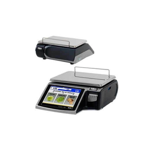 Cantar cu Etichetare Dibal D-955-F-SS-10, Auto servire, Display Touchscreen, 6/15 kg