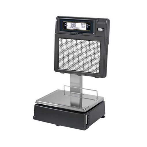 Cantar cu Etichetare Dibal Star S-545-SS, Autoservire, 6/15 kg