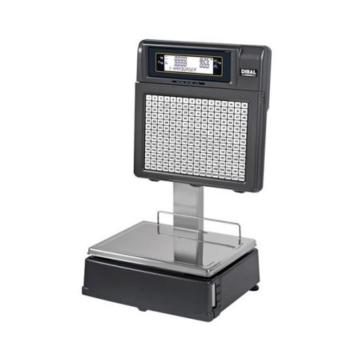 Cantar cu Etichetare Dibal Star S-545-SS, Autoservire, 6/15 kg