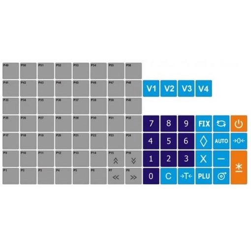 Cantar cu Etichetare Digi SM5100-EV, Tastatura Elevata, 6/15 kg - imagine 2