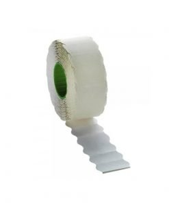 Etichete Pret, Albe, 26 x 12 mm, 1400 bucati / rola, Set 6 Role