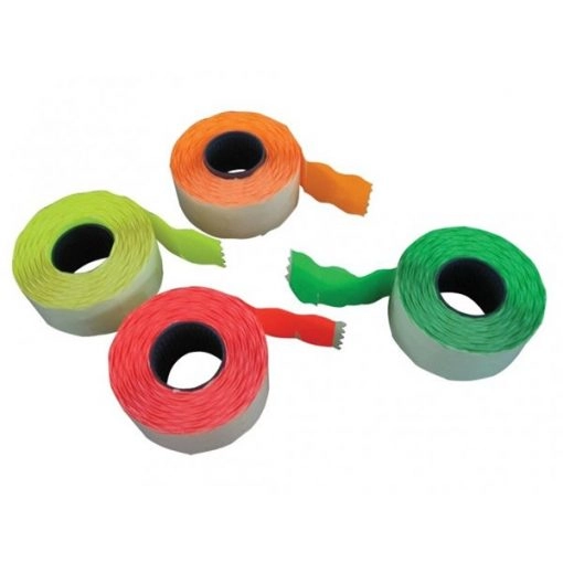 Etichete Pret pentru Doua Linii, Colorate, 26 x 16 mm, 1000 bucati / rola, Set 6 Role