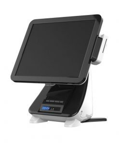 Sistem POS Touchscreen P2C J-150, Intel Celeron J1900, Imprimanta Termica, cu Rama