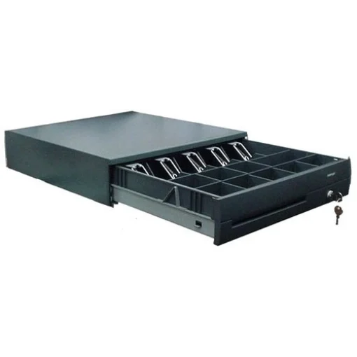 Sertar Metalic de Bani Posiflex CR-4000-B, 12-24V