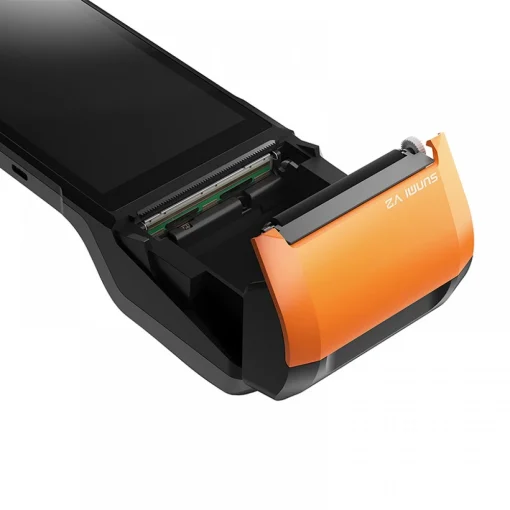 Terminal Mobil Sunmi V2, POS Printer, Wireless, Bluetooth, 4G, GPS, USB - imagine 7